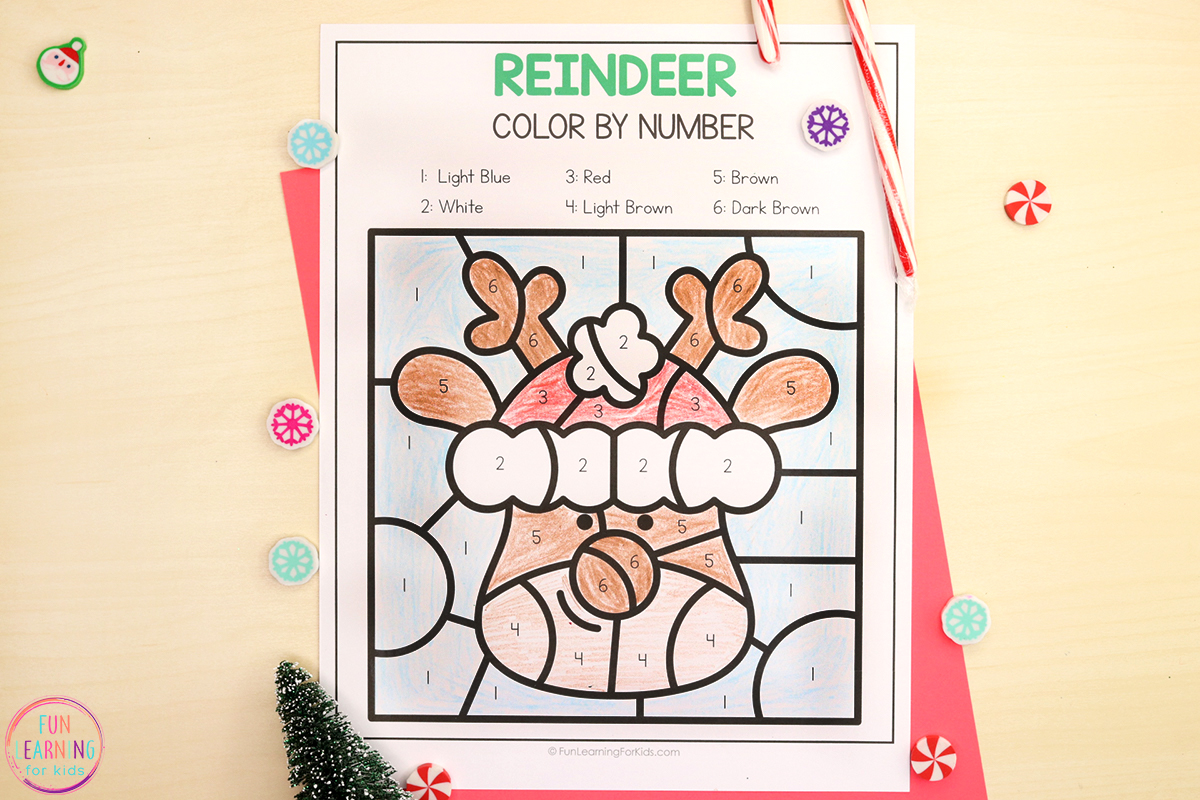 Color by Number Printable