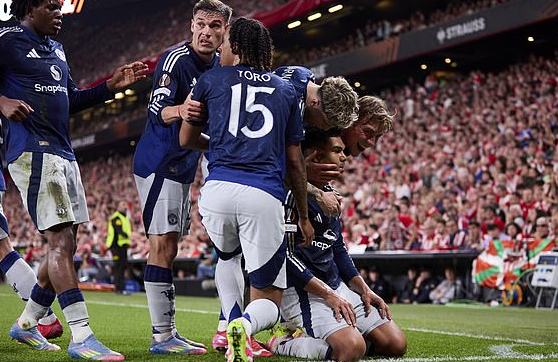 manchester united f.c. vs athletic bilbao timeline