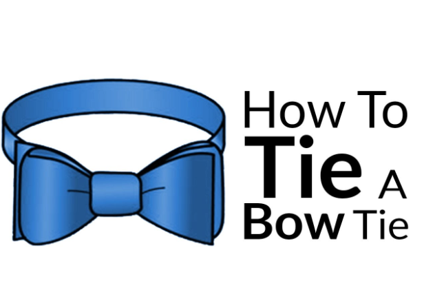 How to tie a bow tie